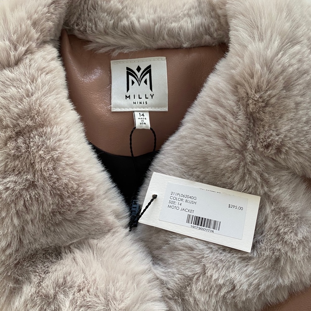 MILLY bnwt pink jacket - Picture 2 of 2